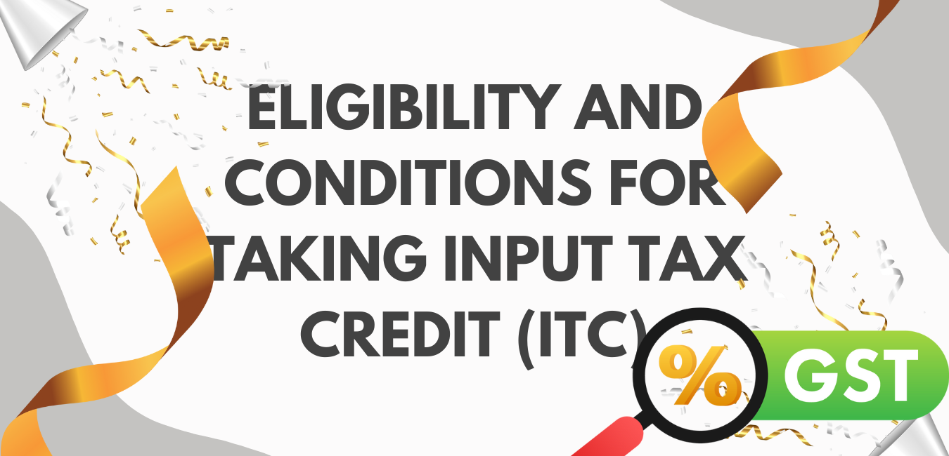 How to reduce GST by making use of Input Tax Credit (ITC)? myGSTzone